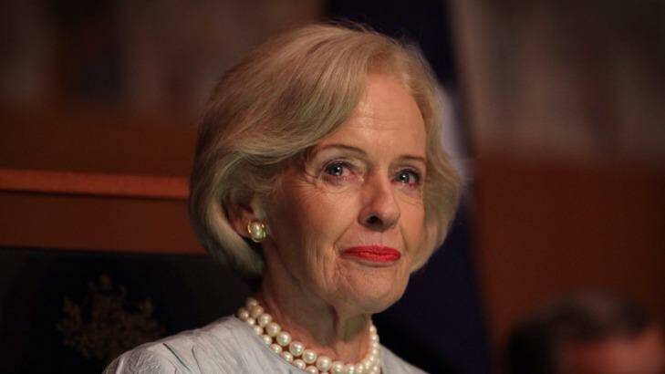 Speaking out: Former governor-general Dame Quentin Bryce has been particularly affected by childrens' accounts of abuse. Photo: Andrew Meares