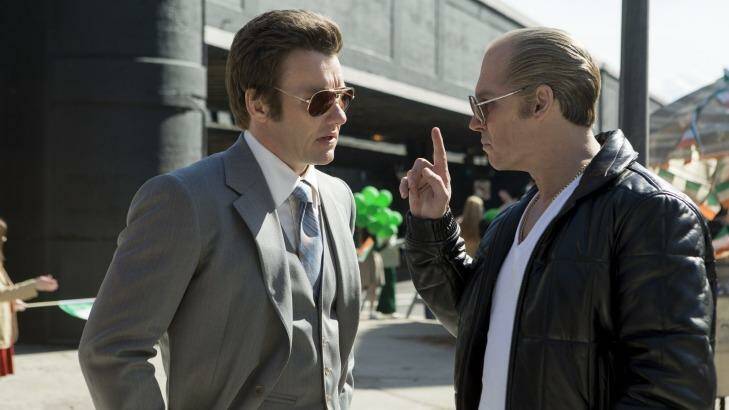 Joel Edgerton plays corrupt FBI agent John Connolly to Johnny Depp's gangster in <i>Black Mass</i>.