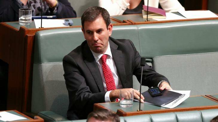 Labor MP Jim Chalmers. Photo: Alex Ellinghausen
