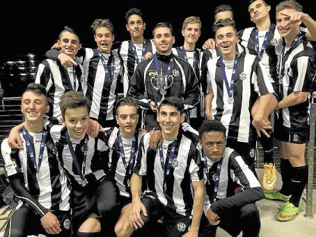 Port Kembla's under 16 side won the State Cup.