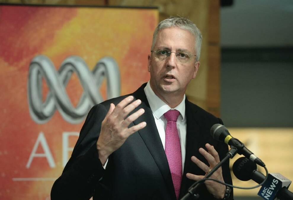 "The prospect that Ten and Foxtel are bidding for a program, I think could be quite an interesting thing.”: ABC managing director Mark Scott. Photo: Mal Fairclough