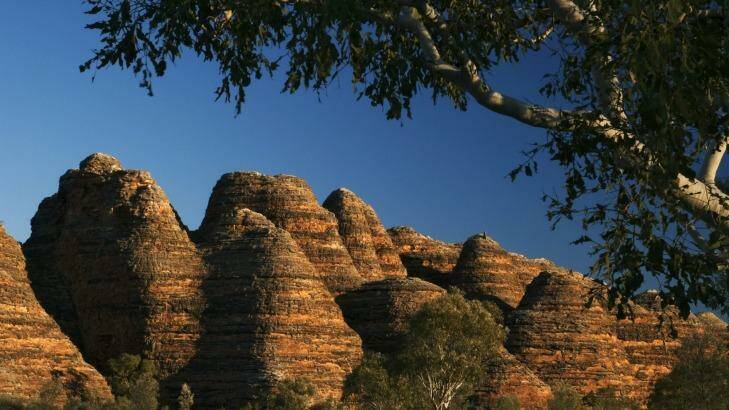 Sandstone and conglomerate domes of Bungle Bungle Range (Purnululu National Park), The Kimberley.