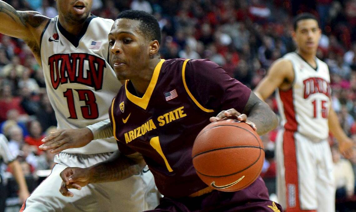 Wollongong Hawks recruit Jahii Carson in action for Arizona State. Picture: GETTY IMAGES.