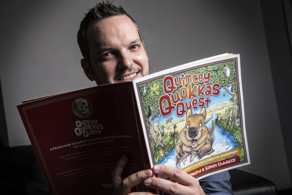 Cognitive development: Dr Steven Howard, from the University of Wollongong's Early Start Research Institute, co-wrote Quincey Quokka's Quest, a book designed to help young children develop self-regulation.