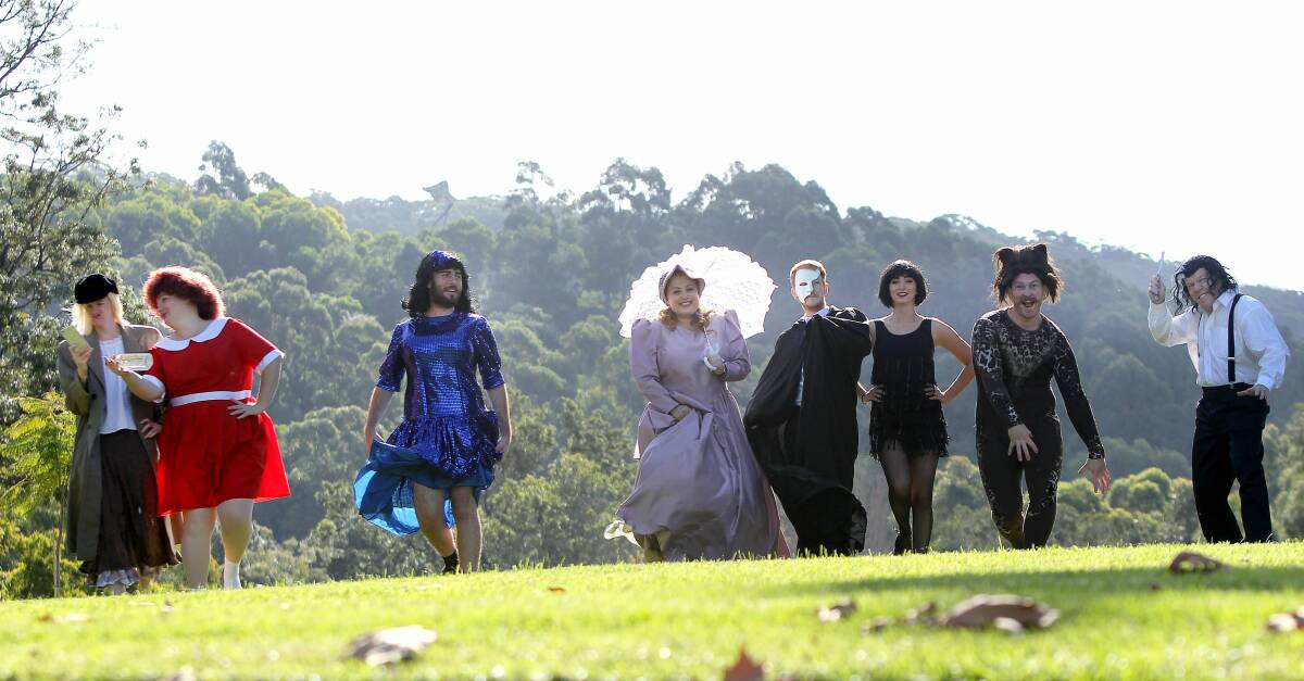 Having fun: Musical Forbidden Broadway is coming to Wollongong. It takes a light-hearted look at famous shows like Les Miserables and Chicago. Picture: SYLVIA LIBER