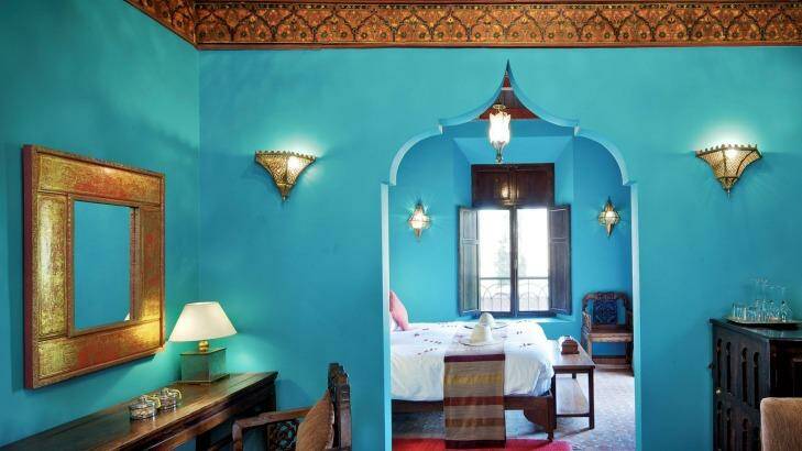 tra20-morocco
Kasbah Tamadot and the Atlas Mountains
Deluxe room Photo: Supplied