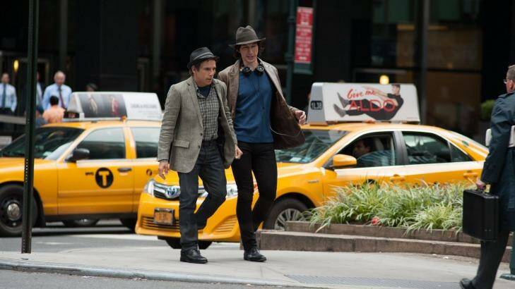 New experiences: Ben Stiller and Adam Driver in <i>While We're Young</i>. Photo: Supplied
