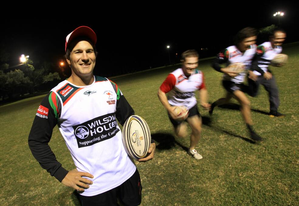 Jamberoo Superoos captain-coach Matt Coelho says the team's focus this season is on defence. They open season 2014 against neighbours Kiama on Saturday. Picture: ORLANDO CHIODO
