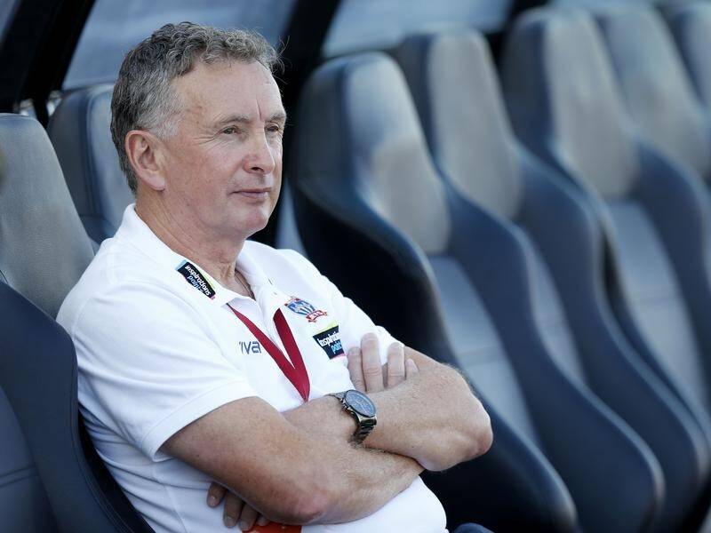 Coach Ernie Merrick says the refereeing was "a disgrace" in Newcastle's draw with Western Sydney.