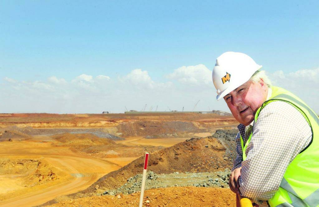 Mining magnate turned politician Clive Palmer. Photo: Rob Homer