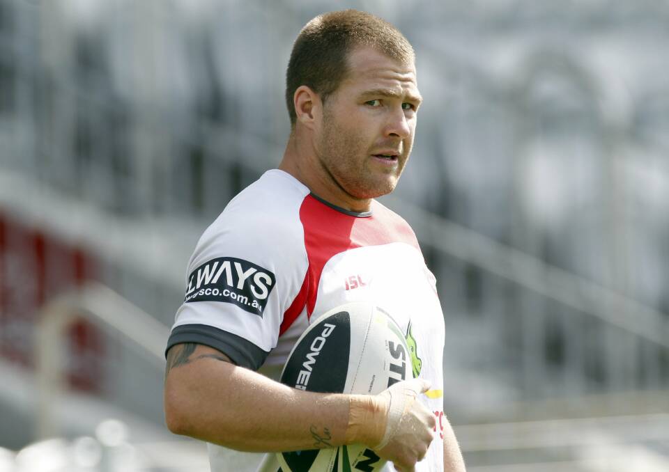 Trent Merrin says Dragons players must accept responsibility for the team's woeful recent form. Picture: GETTY IMAGES