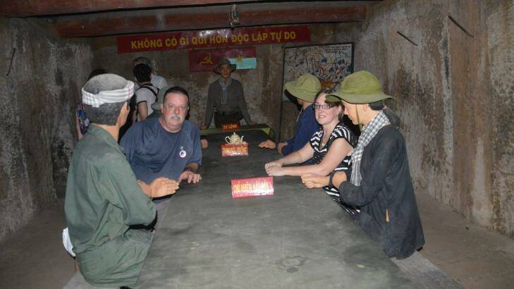 Vietnam's Cu Chi tunnels has its challenges, even in peace time.