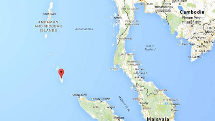 Nicobar Islands Photo: Screen grab, Google Maps