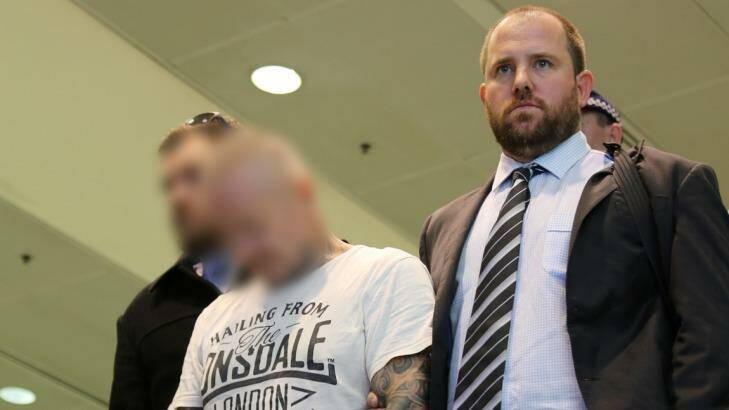 Two members, one high-ranking, of Nomads OMCG have been charged over the alleged interstate freighting of illegal drugs. Photo: Nathan Patterson