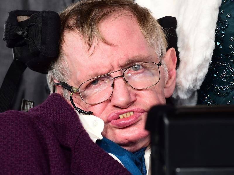 The ashes of Stephen Hawking (file) will be interred at Westminster Abbey later this year.