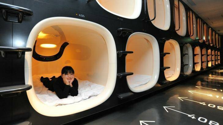 A poshpacker hotel in Kyoto. Photo: Supplied