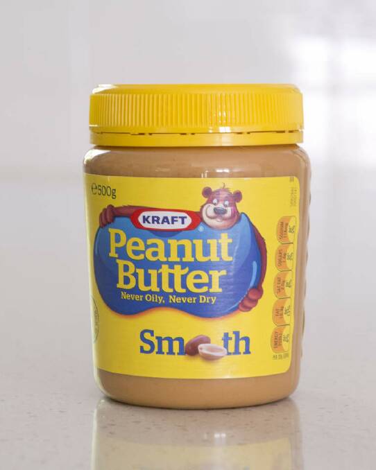 Smooth peanut butter. Photo: Harrison Saragossi