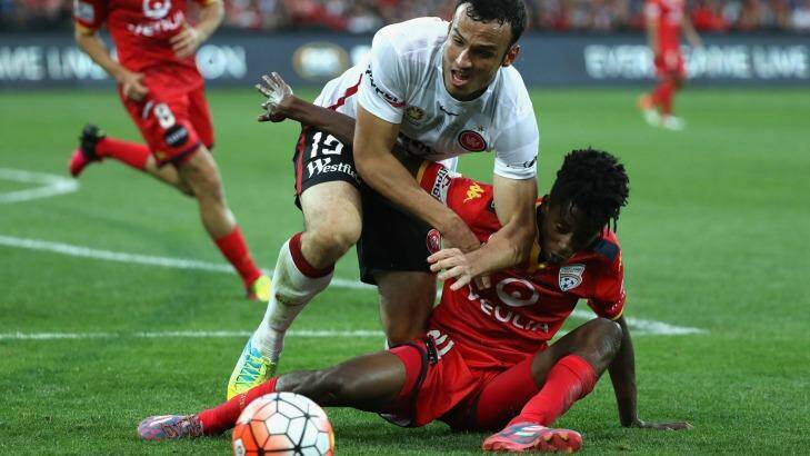 Heading to Asia? Mark Bridge in action for his beloved Western Sydney Wanderers. Photo: Getty Images 