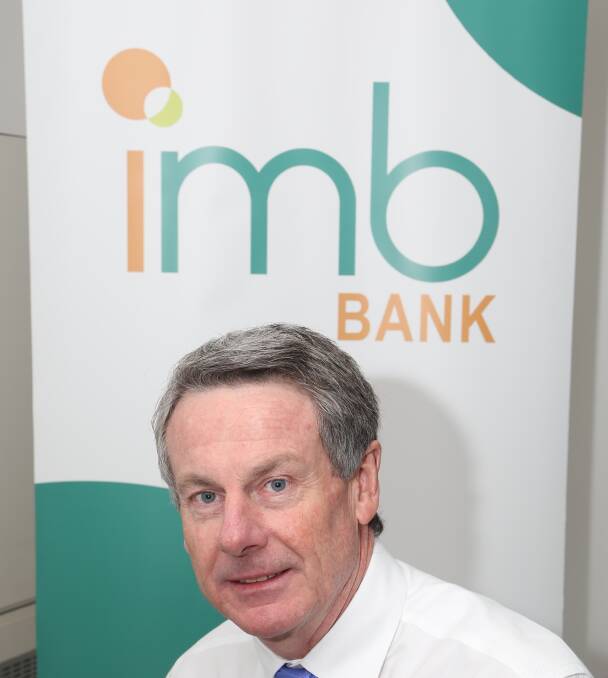  IMB Bank chief executive Robert Ryan. Picture: GREG ELLIS
