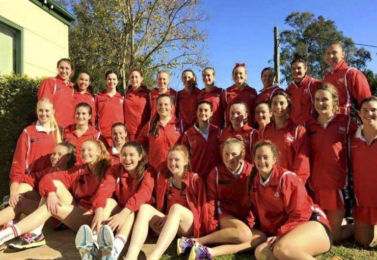 Well done: The IAS netball team impressed at the recent nib Games.