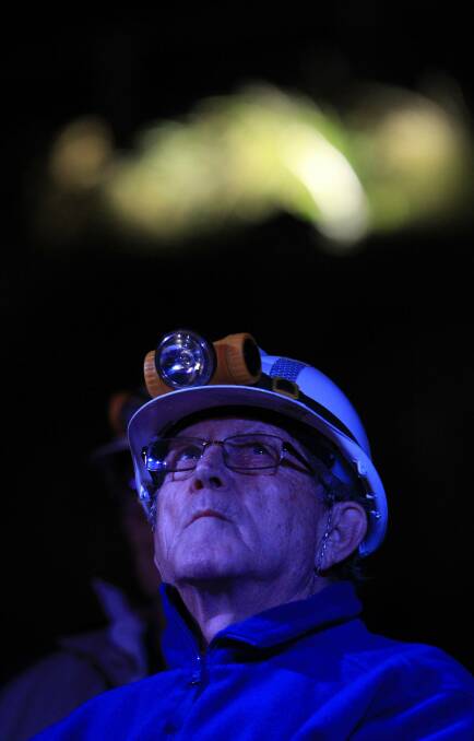 Heritage Choir member Wolfgang Wendler at last year’s 96 Candles ceremony. Picture: ANDY ZAKELI