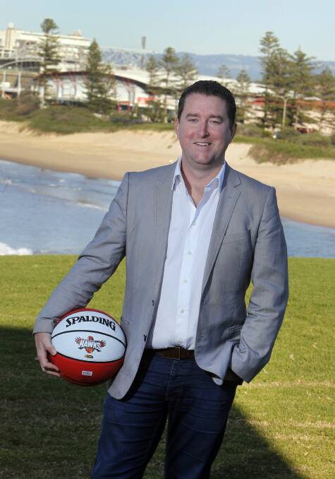 Wollongong Hawks' new owner James Spenceley. Picture: ANDY ZAKELI