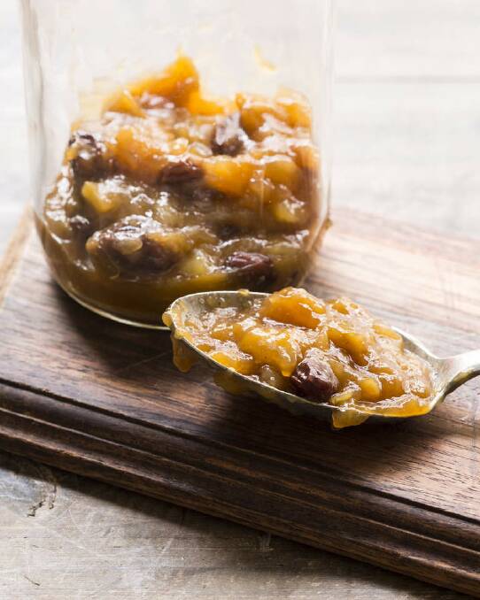 Green mango chutney is great served with cold meats and aged cheddar <a href="http://www.goodfood.com.au/good-food/cook/recipe/green-mango-chutney-20140107-30ezx.html"><b>(Recipe here).</b></a> Photo: Marina Oliphant