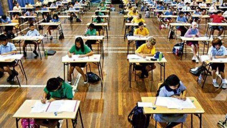 More than 1 million students across the country took the NAPLAN written test on Tuesday. 