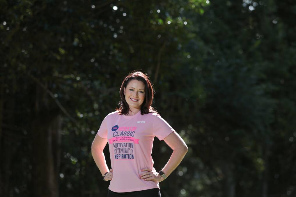 Kim Halley has been taking part in the Wollongong Mother's Day Classic since before her diagnosis. Picture: ADAM McLEAN