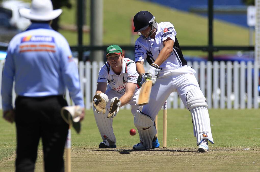Port Kembla teenager Aaryn Kornberger top-scored with 63 in the loss to Corrimal on Saturday. Port slipped to fifth with the defeat, while Corrimal consolidated second spot behind Helensburgh. Picture: ANDY ZAKELI