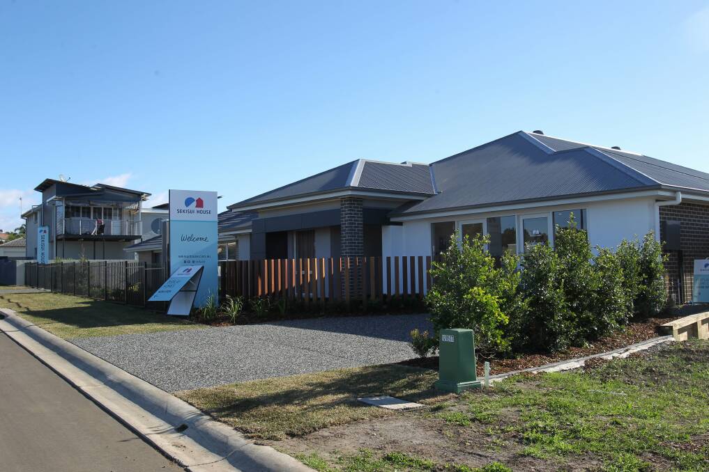 Work continues on Housing World Shell Cove, with two homes from builder Sekisui House now on display in Apollo Drive. 