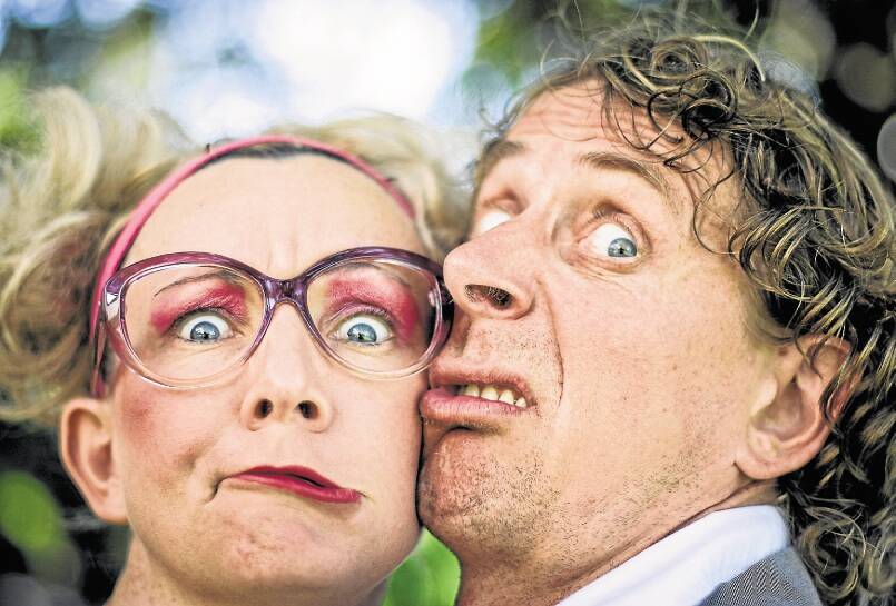 Tamara Campbell and Dave Evans are behind Kiama's K.I.S.S. Arts Festival. Picture: DYLAN ROBINSON