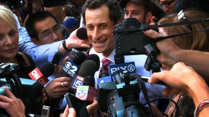 Anthony Weiner, the politician at the centre of documentary <i>Weiner</I>, is afflicted with the misapprehension he can talk his way out of anything.