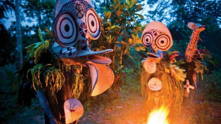 The colourful Warwagira Mask Festival in, Rabaul, Papua New Guinea. Photo: David Kirkland