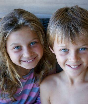 Lost on flight MH17: the Maslin children. From left, Evie, Mo and Otis. Photo: Supplied