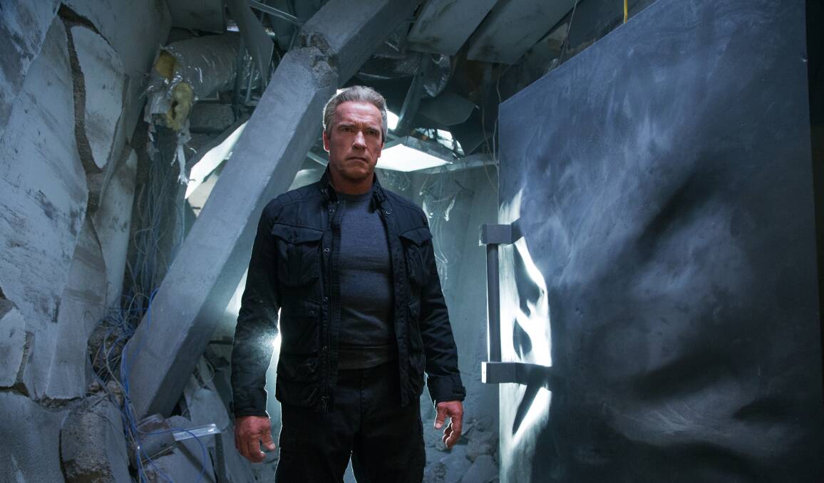 Terminator Genisys is at its best when Arnold Schwarzenegger is on screen. Picture: MELINDA SUE GORDON