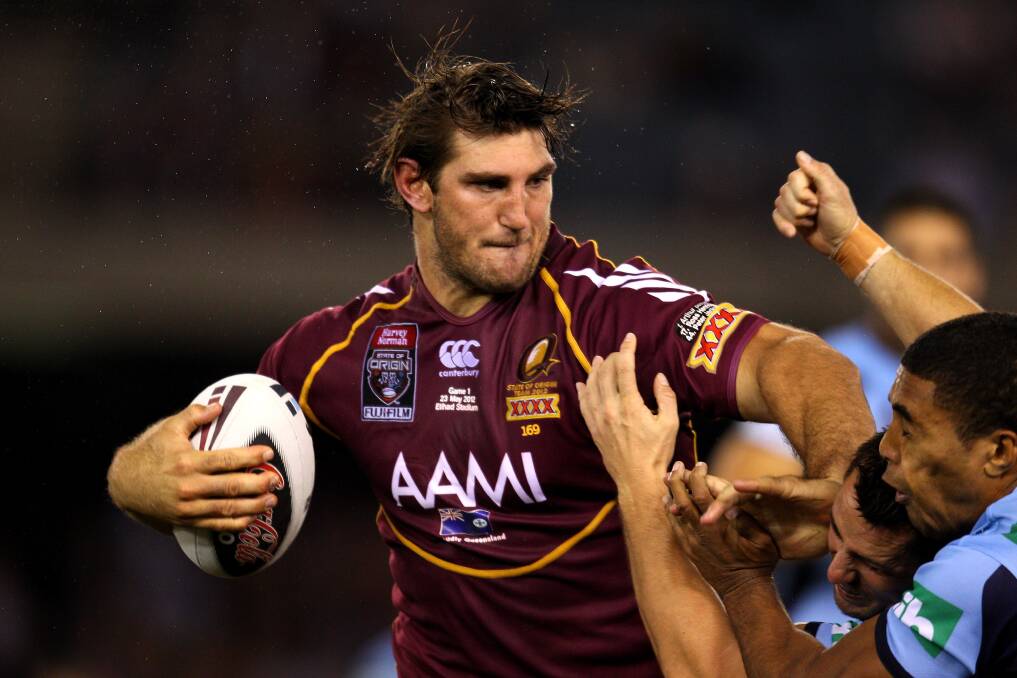 Dave Taylor has answered an SOS from Maroons selectors as a replacement for Corey Parker. Picture: GETTY IMAGES