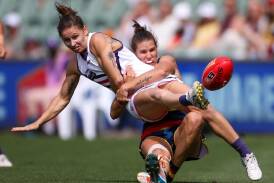 The Dockers will have to compete without AFLW superstar Kiara Bowers for the 2024 season. (Matt Turner/AAP PHOTOS)