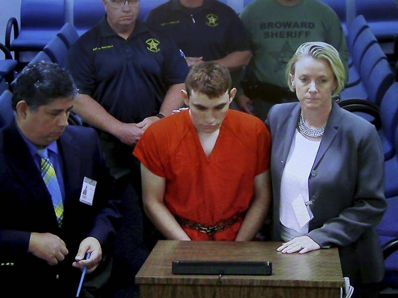 Nikolas Cruz has faced court after fatally shooting 17 students at high school in Florida.