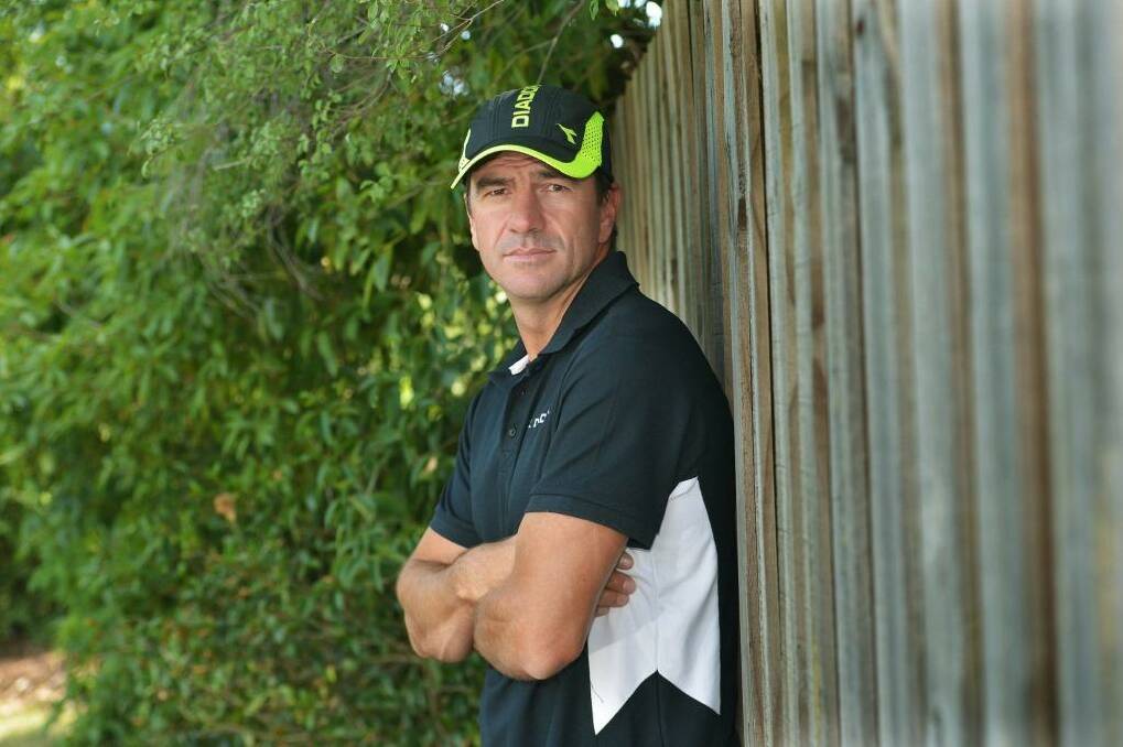 Up against the fence: Simon Helmot reflects on being axed as Renegades coach.  Photo: Joe Armao