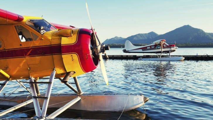 Float planes on a lake in Alaska. Photo: iStock