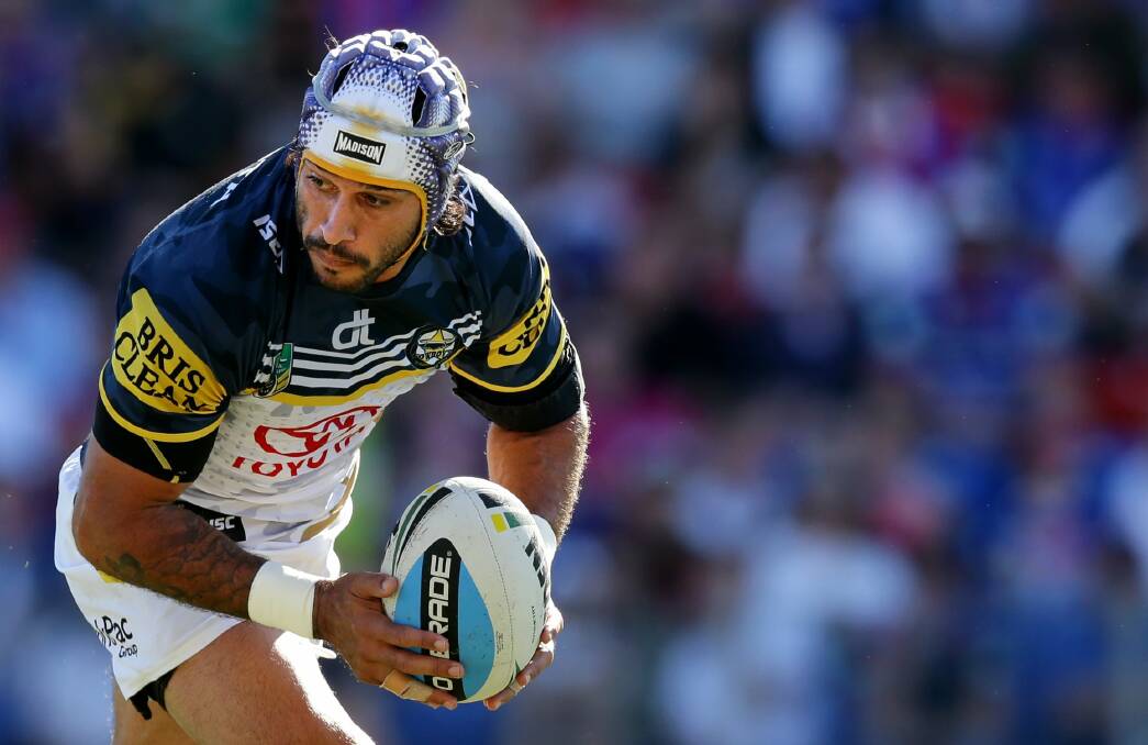 Johnathan Thurston is a fit, strong unit who can, and usually does, handle the full 80 minutes in remarkable style. Picture: JONATHAN CARROLL