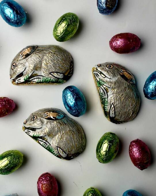 Save a bilby: Rabbits and foxes have pushed the cute native bilby to near extinction. Part proceeds of Haigh's Chocolate Easter Bilby sales are donated to the Foundation for a Rabbit-Free Australia. Foil-wrapped bilby, $1.40, <a href="http://www.haighschocolates.com.au/">haighschocolates.com.au;</a>  mini eggs Aldi ($3.29 for 147g), <a href="http://www.aldi.com.au/">aldi.com.au</a>  and Haigh's ($6.35 a  packet). Photo: Steven Siewert