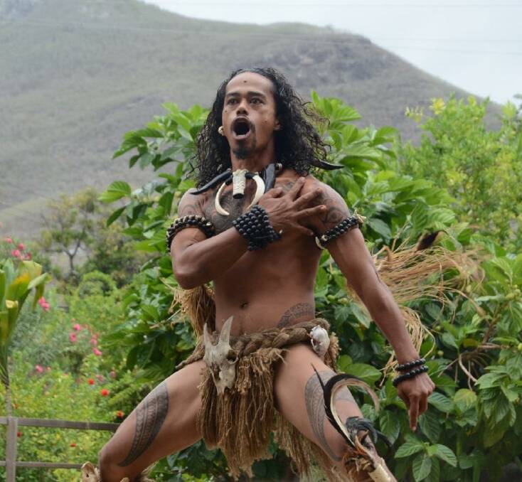 A dancer on Ua Pou. The mana, or spiritual energy of the Marquesas is powerful. Photo: David Hoyle