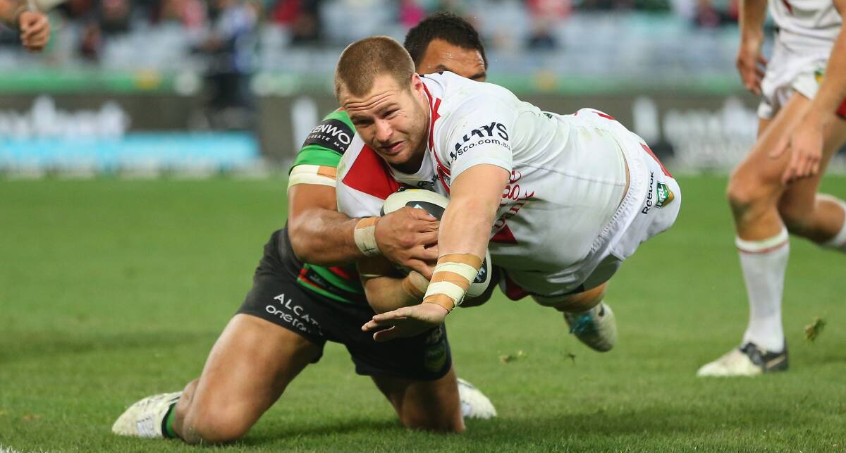 Trent Merrin is returning from State of Origin duty for the Dragons against South Sydney. Picture: GETTY IMAGES