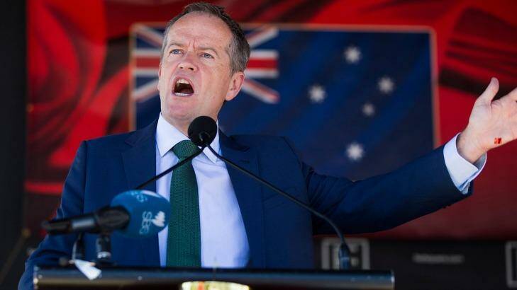 Opposition Leader Bill Shorten believes Australia is at risk of falling behind modern Asian economies. Photo: Meredith O'Shea
