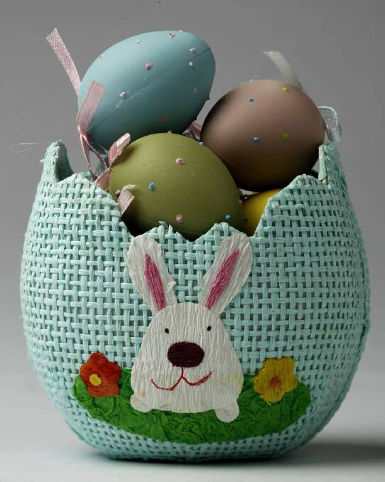 Going on an egg hunt? Cute baskets make for stylish searching. $4.95, Available instore only from Bed Bath N' Table. <a href="http://www.bedbathntable.com.au/">bedbathntable.com.au</a> Photo: Steven Siewert