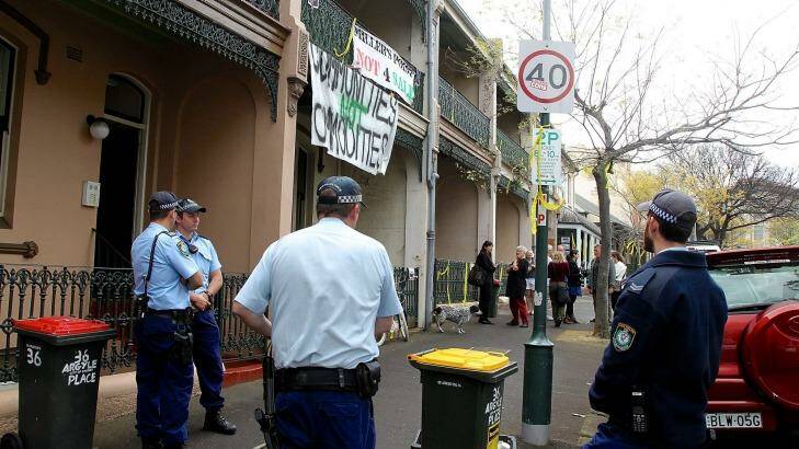 The Argyle Place property "is being prepared for sale", officials said.  Photo: Ben Rushton/Getty Images