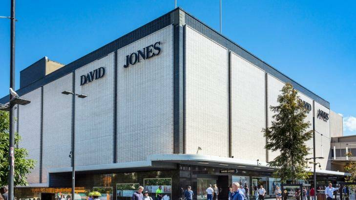 The David Jones site at  163-177 Crown Street and 80 Church Street, Wollongong, is being sold through JLL. Photo: Mark Merton