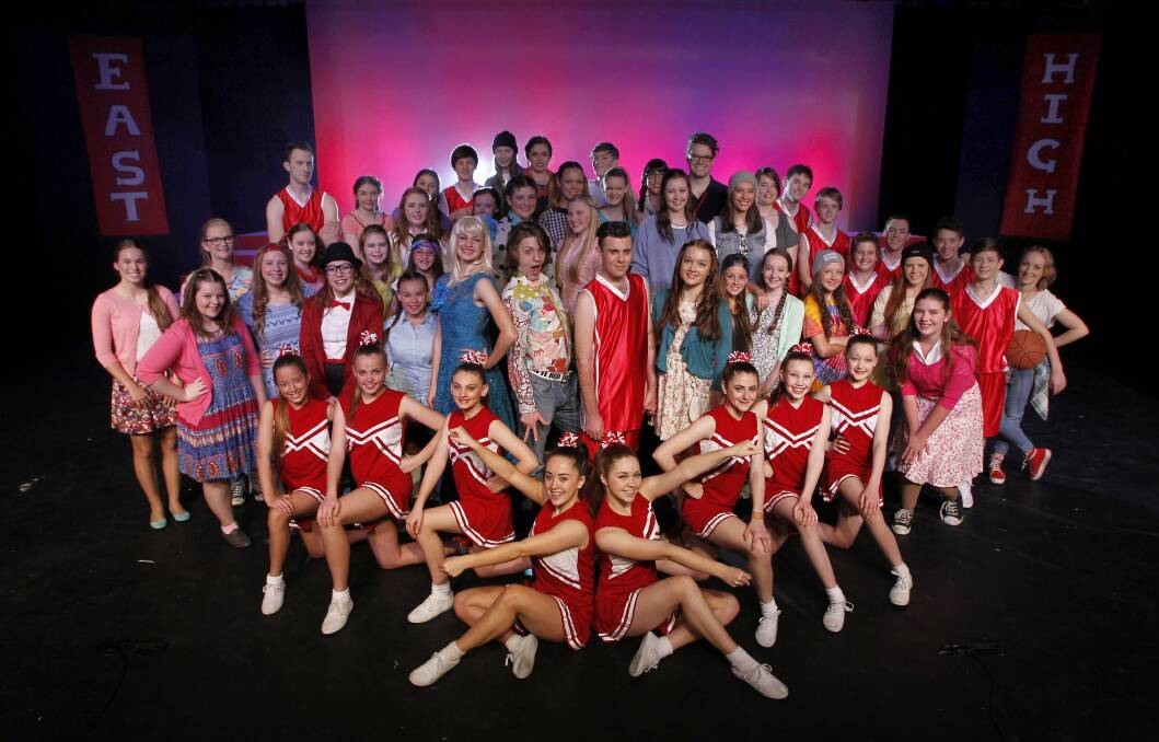 The Illawarra Youth Arts Project is staging High School Musical with a cast of 70-plus. Picture: ANDY ZAKELI